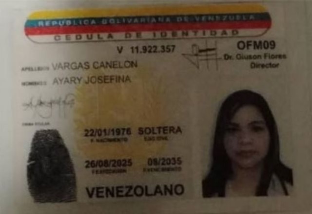 Ayary Josefina Vargas Canelon