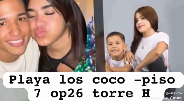 Solangel olaizola y Gian raldirez el pequeño