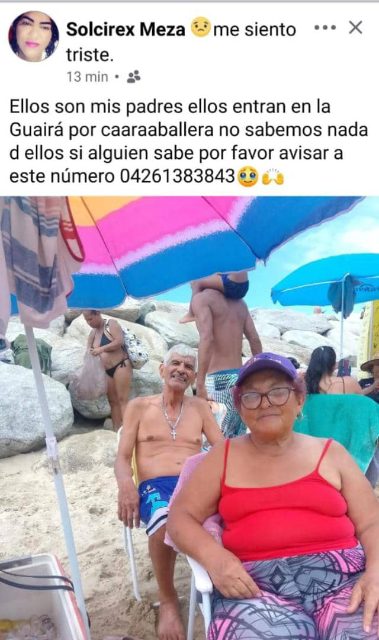 Janet ahumada y Vicente coronil