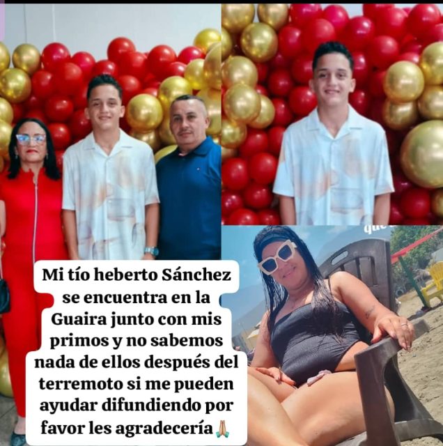 Herberto Suárez y su familia