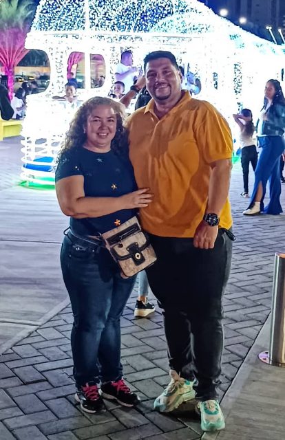 Nairobi Pérez y Manuel Dionisio Hernandez