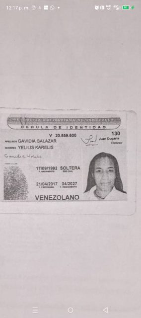 Yeilis Gavidia