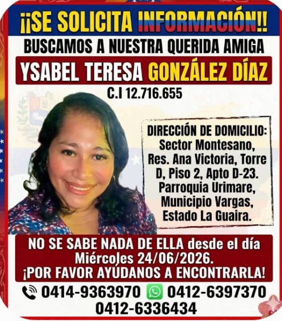 Ysabel Teresa González Diaz