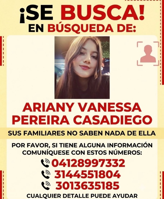 Arianys Vanessa Pereira Casadiego