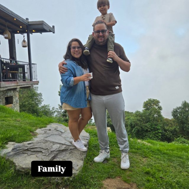 Henry López, Eliana Guerra, Eliott López