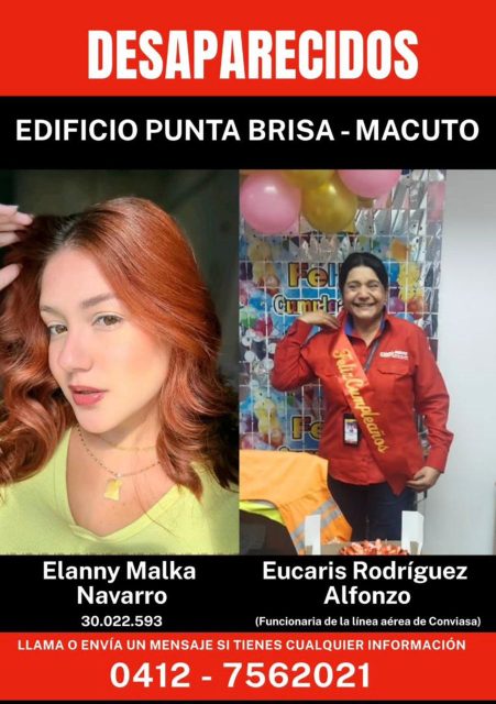 Elanny Malva Navarro y Eucaris Rodríguez Alfonzo