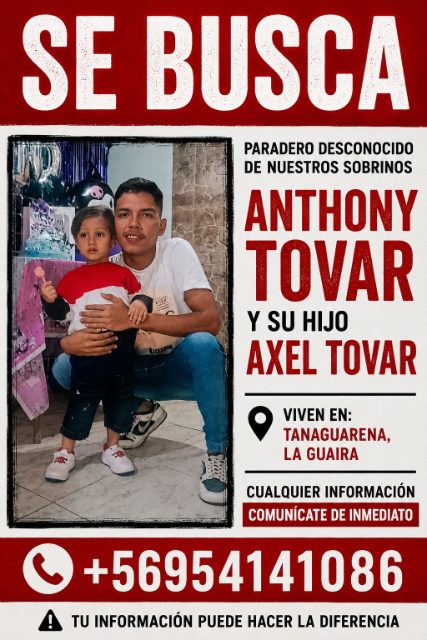 Anthony y Axel tovar