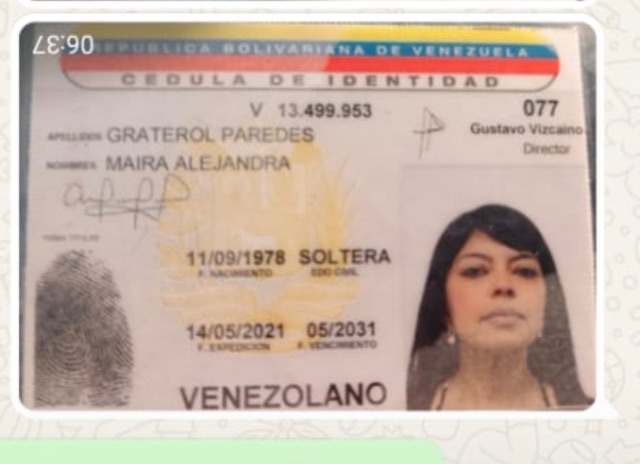 Maira Alejandra graterol