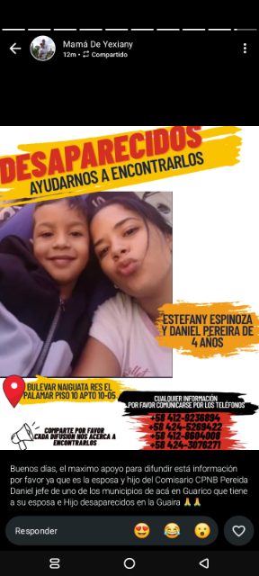 Estefani Espinoza y Daniel Pereira