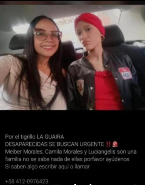 Meiber morales .lucianyeli toro. Camila toro