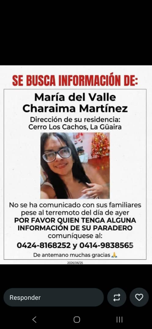 Maria del valle Charaima martinez