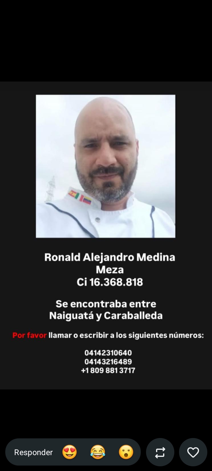 Ronald Alejandro Medina Meza Pérez Diaz