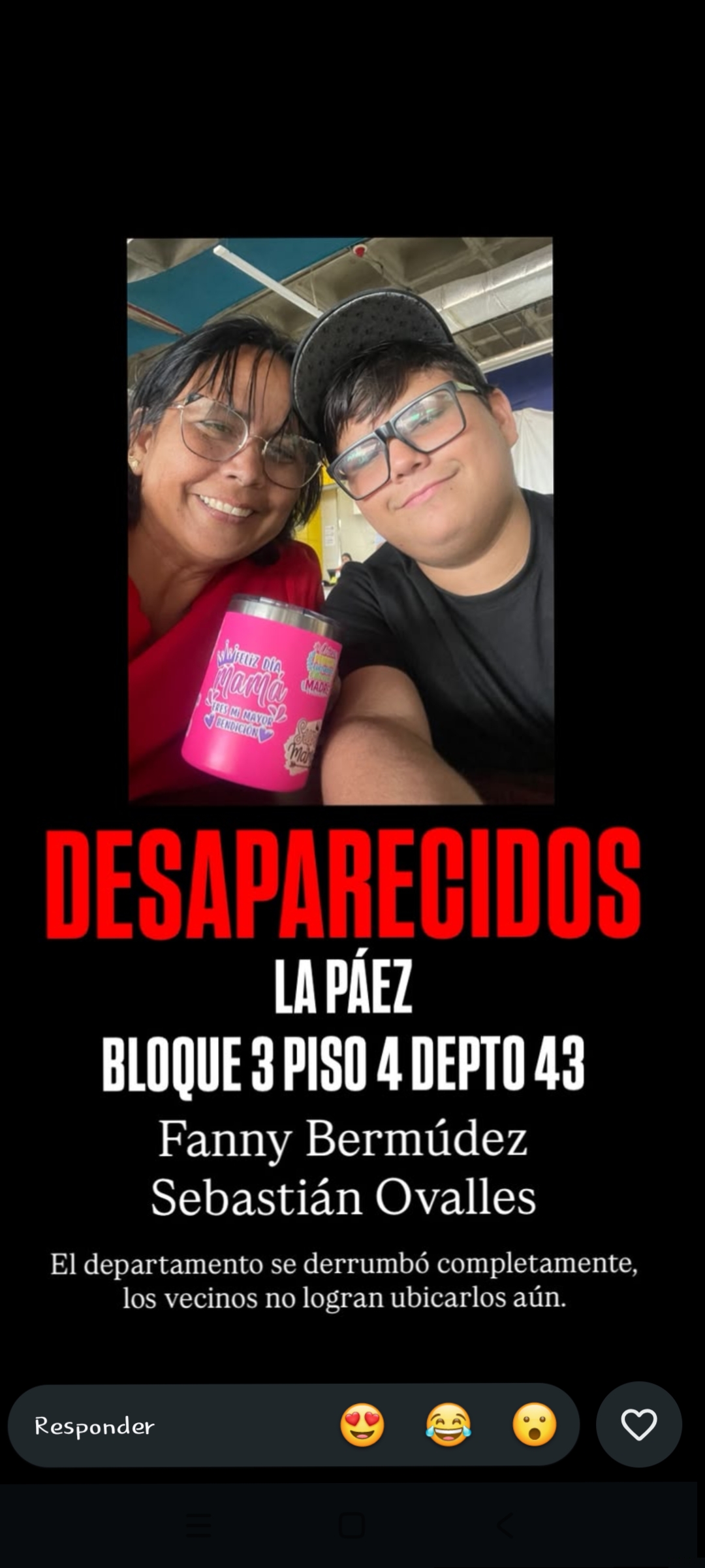FANNY  Y SEBASTIÁN BERMÚDEZ Y OVALLES