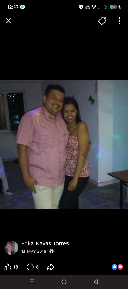 Erika Navas Torres y Otoniel Rodríguez Erika Navas y Otoniel Rodríguez