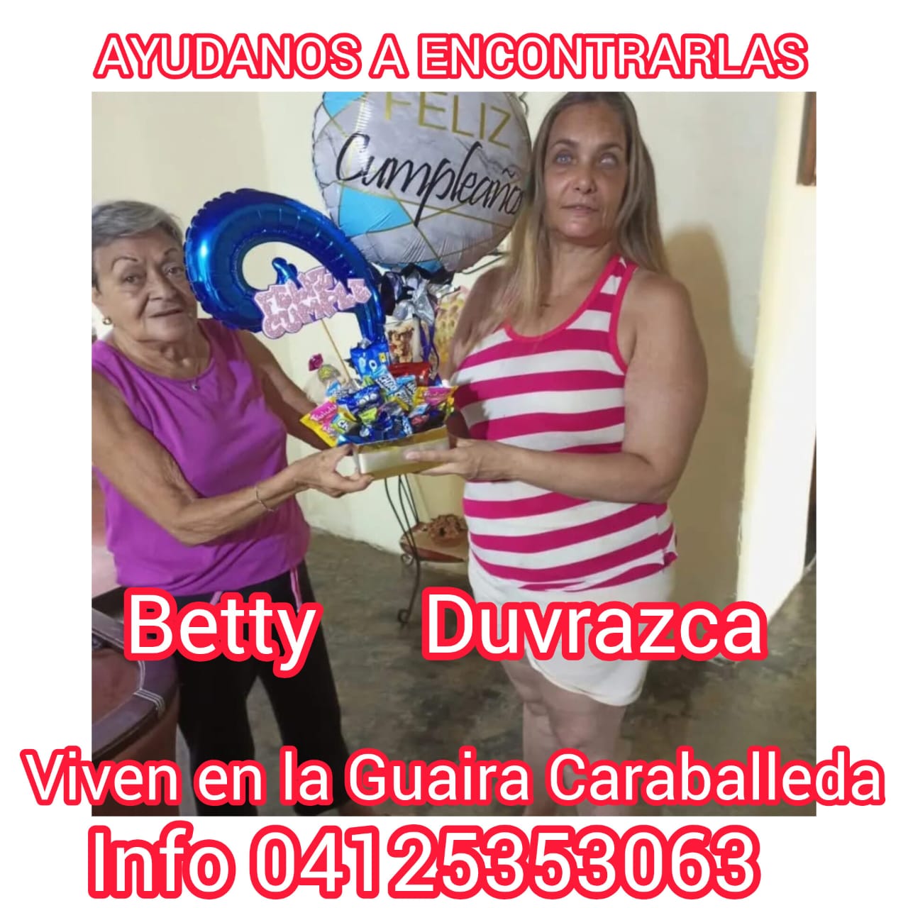Duvraska  y Betty Antillano